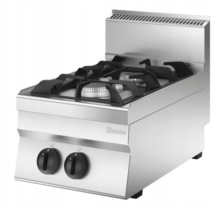 Kuchnia Gazowa Nastawna 2-palnikowa 9,2kW Bartscher 1151123
