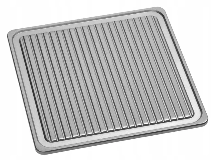 Płyta grillowa 39x39 stal szlachetna Bartscher