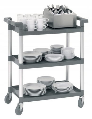 WÓZEK TRANSORTOWY HOTELOWY 3 PÓŁKI 120kg BARTSCHER