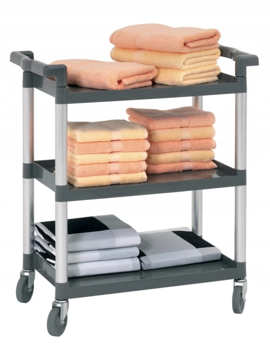 WÓZEK TRANSORTOWY HOTELOWY 3 PÓŁKI 120kg BARTSCHER