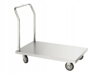 WÓZEK TRANSPORTOWY Z PLATFORMĄ 56 x 94 cm SOLIDNY