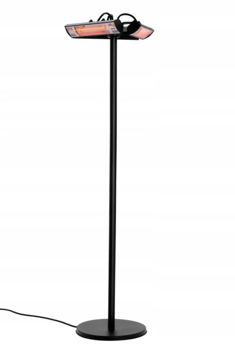 Lampa stojąca Bartscher 3000 W czarny