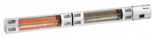 LAMPA GRZEWCZA PODWÓJNA 2x1,5kW WYŚWIETLACZ PILOT