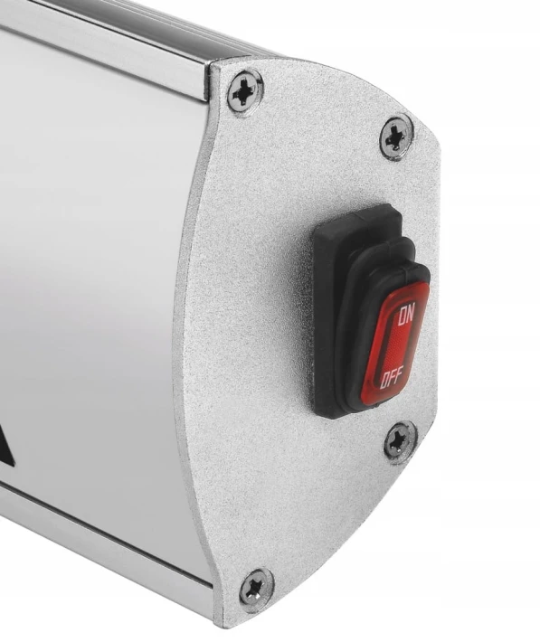 LAMPA GRZEWCZA PODWÓJNA 2x1,5kW WYŚWIETLACZ PILOT