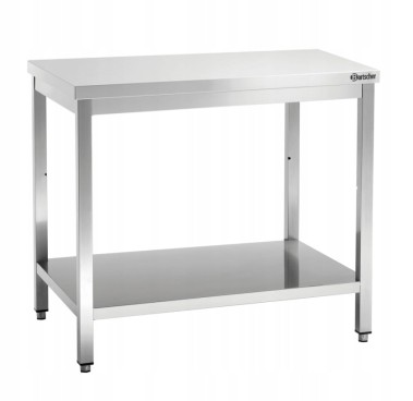 Stół Centralny z Półką Nierdzewny 1200x700x850mm Bartscher 311127