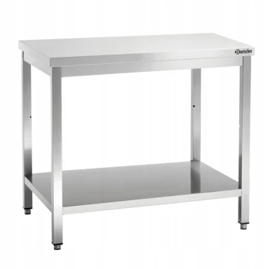Stół Centralny z Półką Nierdzewny 1200x700x850mm Bartscher 311127