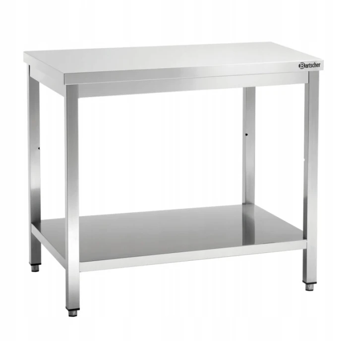 Stół Centralny z Półką Nierdzewny 1200x700x850mm Bartscher 311127