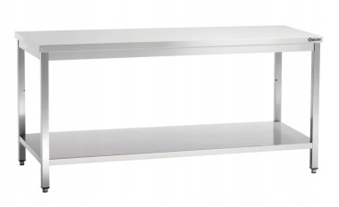 Stół Centralny z Półką Nierdzewny 1800x700x850mm Bartscher 311187