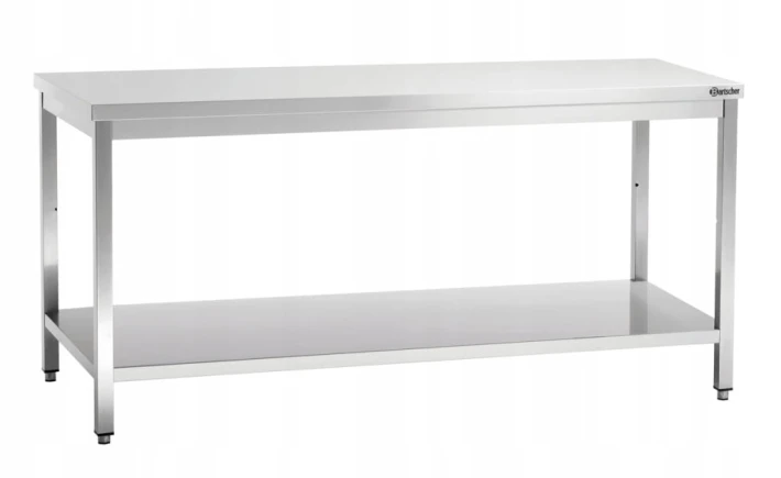 Stół Centralny z Półką Nierdzewny 1800x700x850mm Bartscher 311187