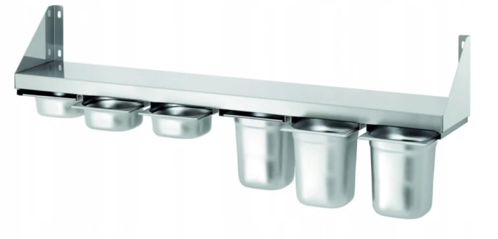 PÓŁKA NA PRZYPRAWY 5 X 1/6 GN BARTSCHER