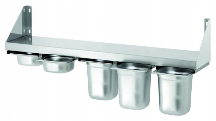 PÓŁKA NA PRZYPRAWY 5 X 1/6 GN BARTSCHER