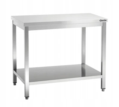 Stół Centralny z Półką Nierdzewny 1300x700x850mm Bartscher 307137