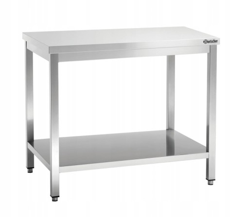 Stół Centralny z Półką Nierdzewny 1300x700x850mm Bartscher 307137
