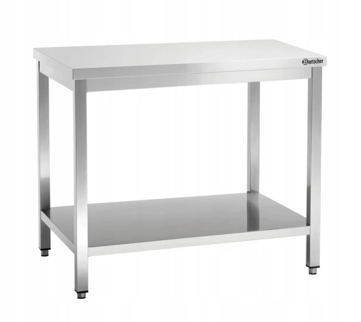 Stół Centralny z Półką Nierdzewny 1300x700x850mm Bartscher 307137