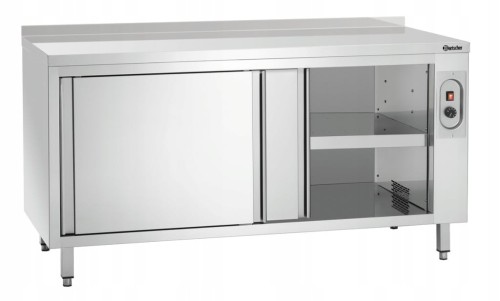 Szafka grzewcza 160x70x85/90 z rantem BARTSCHER