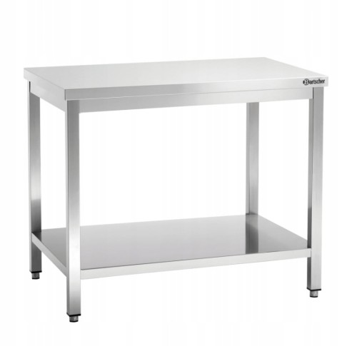 Stół Centralny z Półką Nierdzewny 1200x600x850mm Bartscher 307126