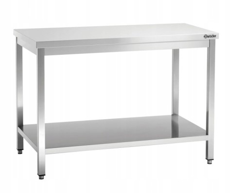 Stół Centralny z Półką Nierdzewny 1400x700x850mm Bartscher 307147