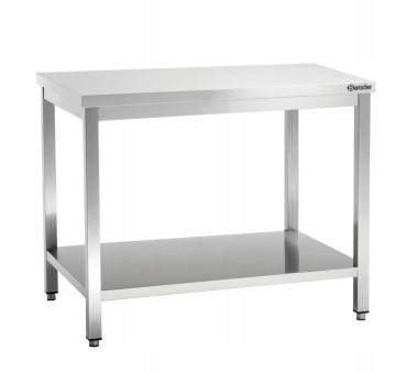 Stół Centralny z Półką Nierdzewny 1300x600x850mm Bartscher 307136