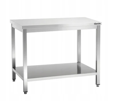 Stół Centralny z Półką Nierdzewny 1300x600x850mm Bartscher 307136