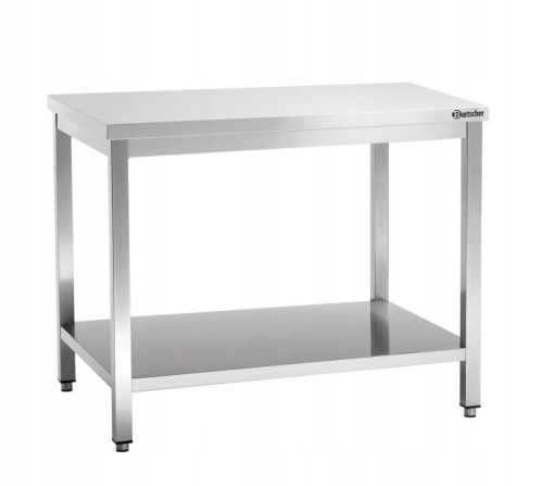 Stół Centralny z Półką Nierdzewny 1300x600x850mm Bartscher 307136