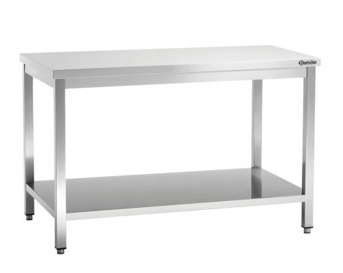 Stół Centralny z Półką Nierdzewny 1500x600x850mm Bartscher 30715