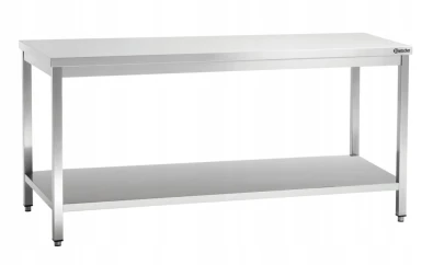 Stół Centralny z Półką Nierdzewny 1800x700x850mm Bartscher 307187