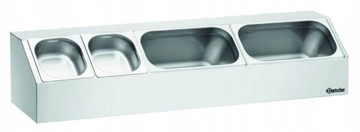 NADSTAWA EKSPOZYCYJNA 3xGN 1/3 GŁ. 15 CM BARTSCHER