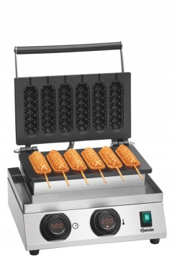 Gofrownica Bartscher 370275 1800 W srebrny/szary