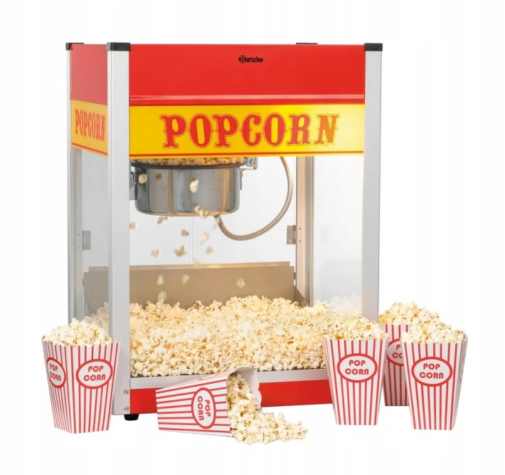Urządzenie do popcornu Bartscher V150 czarny 1500 W