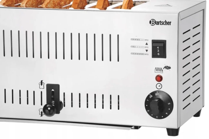 Toster Bartscher TS60 srebrny/szary 2500 W