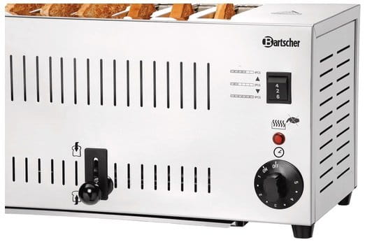 Toster Bartscher TS60 srebrny/szary 2500 W