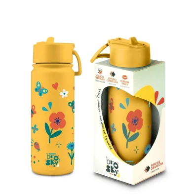 18-18-12-0181-322710-brosky-kids-zolta-butelka-na-wode-dla-dzieci-w-kwiaty-i-owady-550-ml.webp
