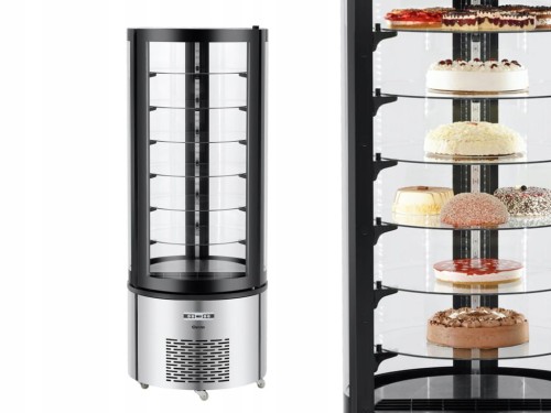 WITRYNA CHŁODNICZA CUKIERNICZA DO CIAST 400L LED