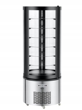 WITRYNA CHŁODNICZA CUKIERNICZA DO CIAST 400L LED