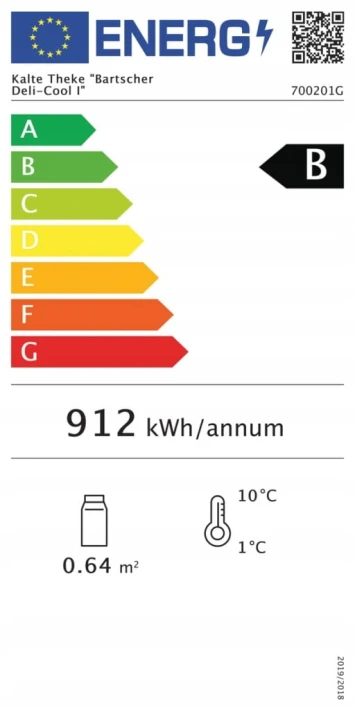 WITRYNA CHŁODNICZA DELI COOL I BARTSCHER 700201G