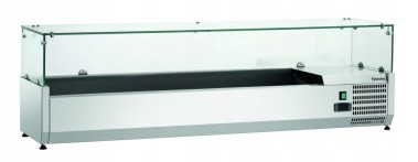 NADSTAWA CHŁODNICZA ZE SZKLANĄ OSŁONĄ 150cm GL3-1501 BARTSCHER