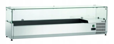NADSTAWA CHŁODNICZA ZE SZKLANĄ OSŁONĄ 150cm GL3-1501 BARTSCHER