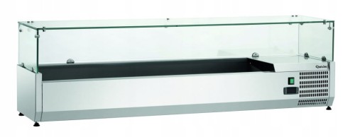 NADSTAWA CHŁODNICZA ZE SZKLANĄ OSŁONĄ 150cm GL3-1501 BARTSCHER