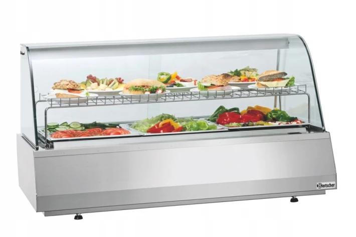 Witryna chłodnicza Bartscher 3/1 GN 230 V 60 cm x 108 cm x 77,5 cm
