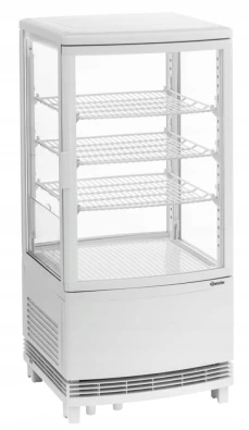 Witryna Chłodnicza Mini 75L Biała 430x430x913mm Bartscher 700287