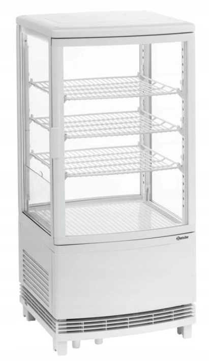 Witryna Chłodnicza Mini 75L Biała 430x430x913mm Bartscher 700287