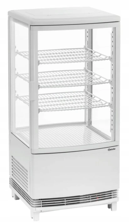 Witryna Chłodnicza Mini 75L Biała 430x430x913mm Bartscher 700287