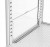 Witryna Chłodnicza Mini 98L Biała 425x425x1090mm Bartscher 700498