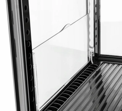 Witryna Chłodnicza Mini 98L Czarna 425x425x1090mm Bartscher 700698