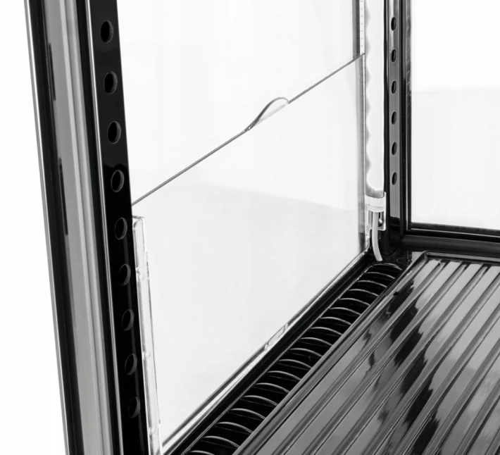 Witryna Chłodnicza Mini 98L Czarna 425x425x1090mm Bartscher 700698