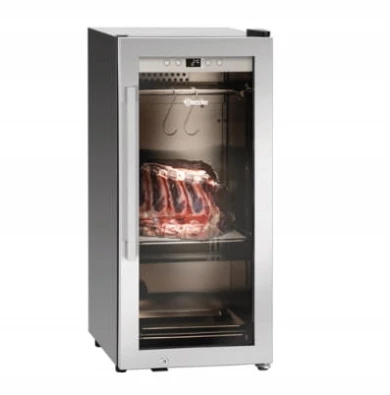 Szafa do sezonowania mięsa Bartscher Dry Age 63 srebrna No Frost