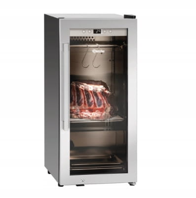 Szafa do sezonowania mięsa Bartscher Dry Age 63 srebrna No Frost