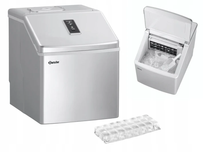 Kostkarka do lodu Bartscher W150 srebrny/szary 240 W