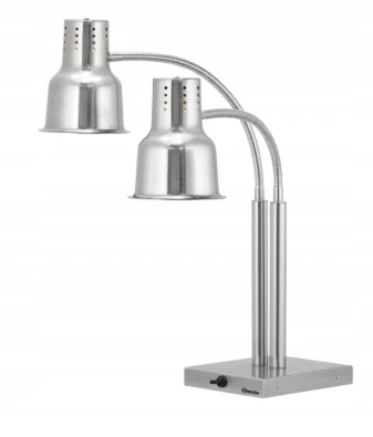 Lampa Grzewcza Na Podczerwień Gastronomiczna 230V 0,5kW Kolor. Srebrny