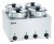 Bemar Hotpot, 4 x wkład 3,5L BARTSCHER 608035